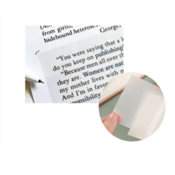 Elephant Sticko Film Note Translucent 3x3 Inch